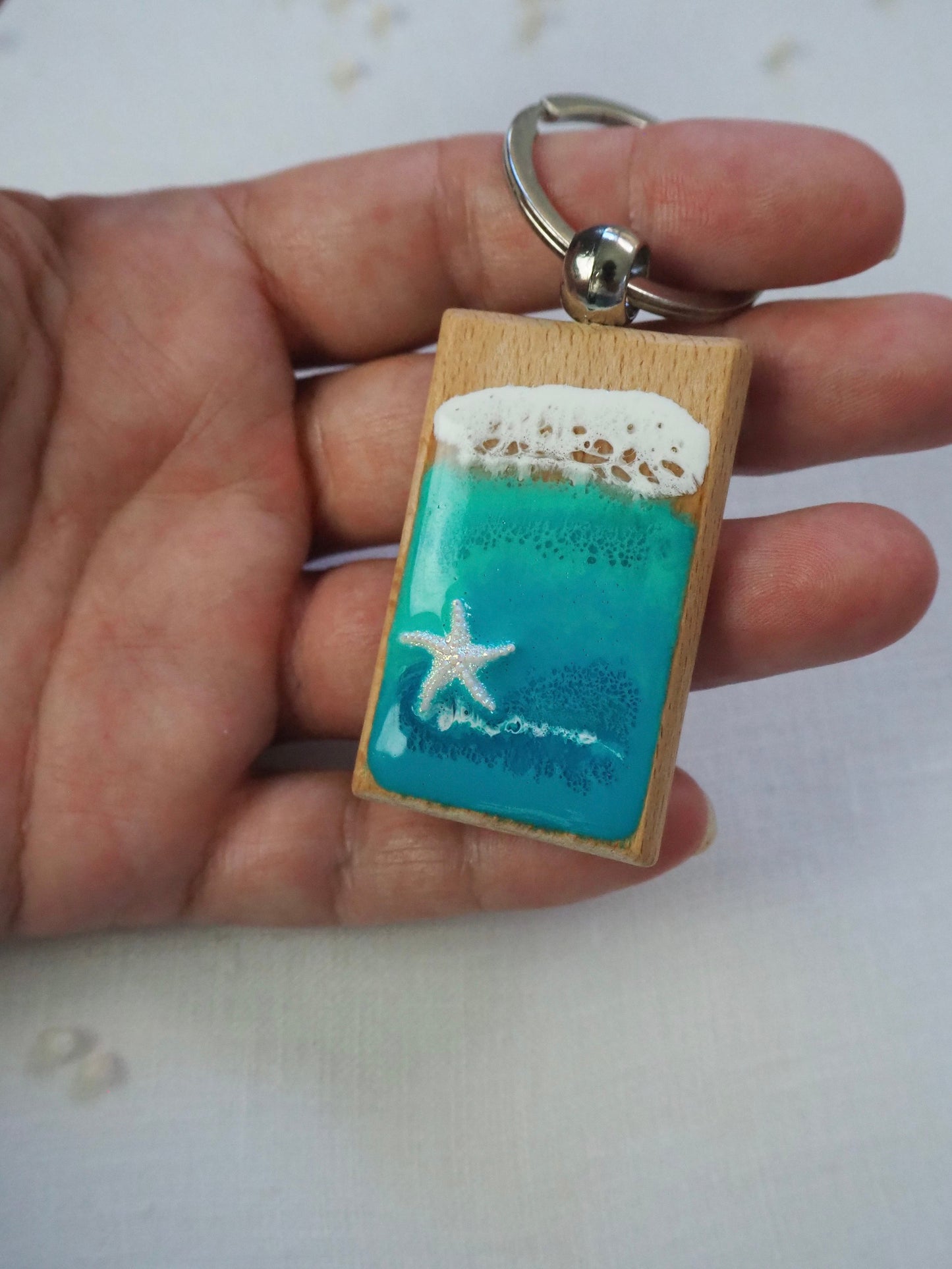 Ocean key ring